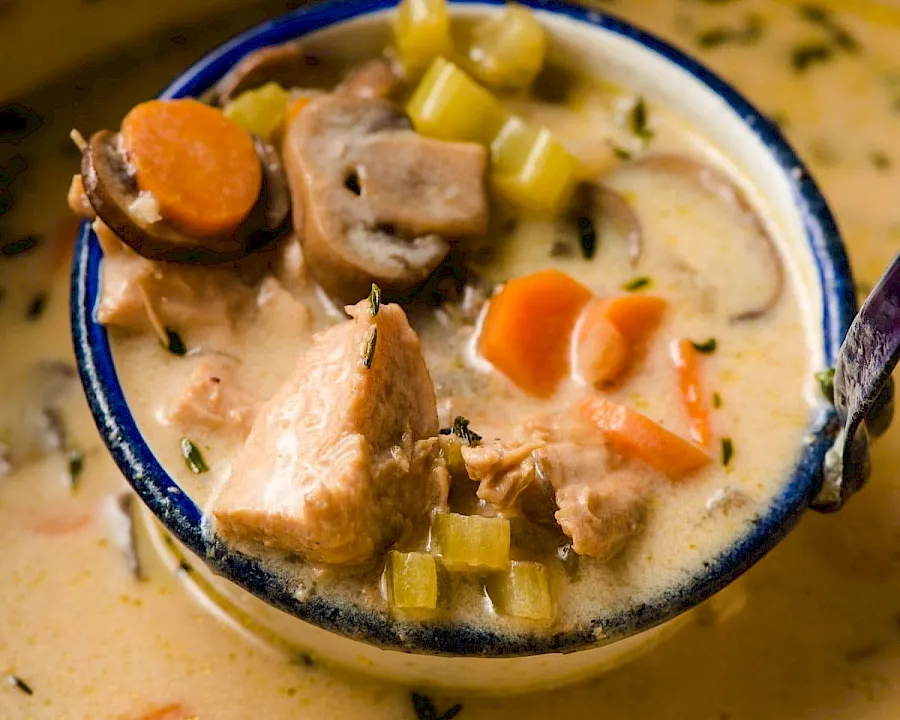 Creamy Turkey Soup